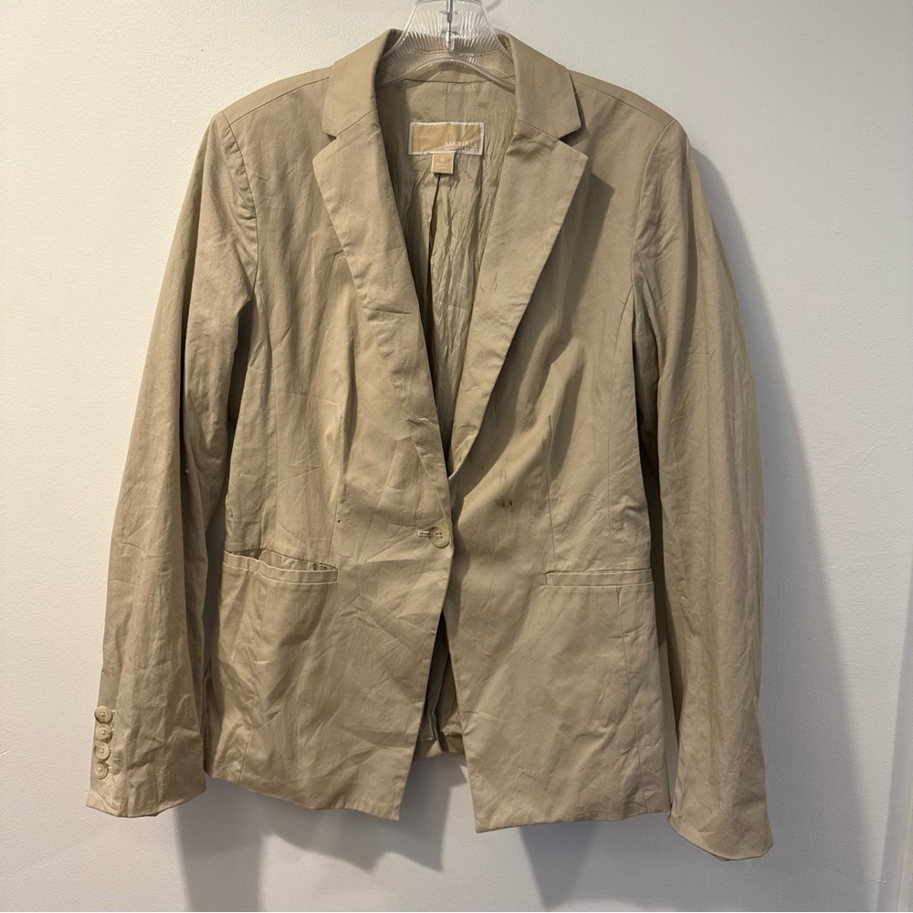Michael Kors Beige Women's Blazer
